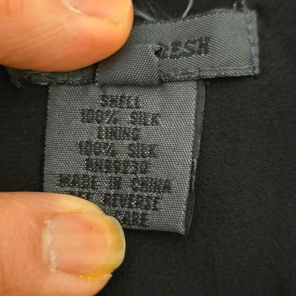 LANCE KARESH SILK VINTAGE SKIRT SIZE 6 - Picture 8 of 9